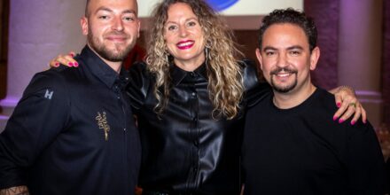 Sharon van FavorFlav met Noah en Nelson van De Librije