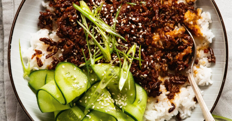 Recept: Rundergehakt met honing en gember >> makkelijk en zo lekker!