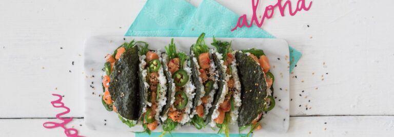 Recept: Taco’s voor poké-lovers