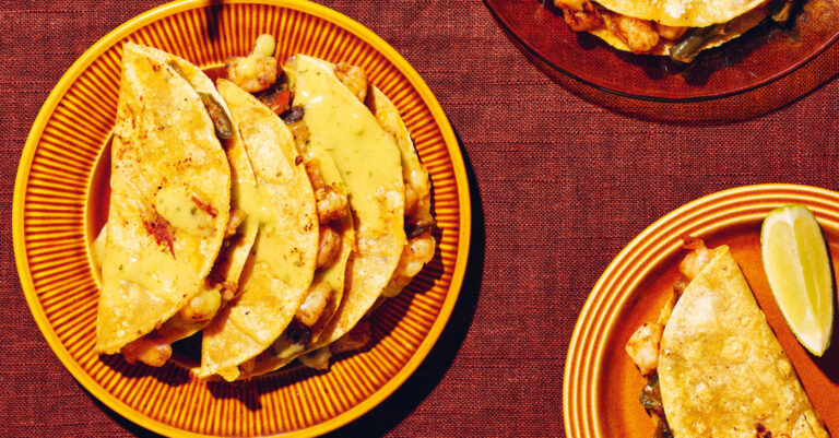 Recept: Taco’s met kaas & garnalen