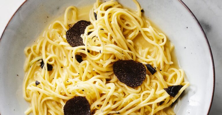 Recept van Toscanini: Tagliolini met zwarte truffel