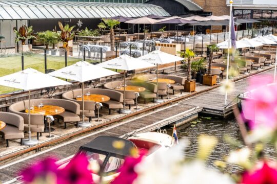 Terras The Harbour Club Amsterdam-Zuid