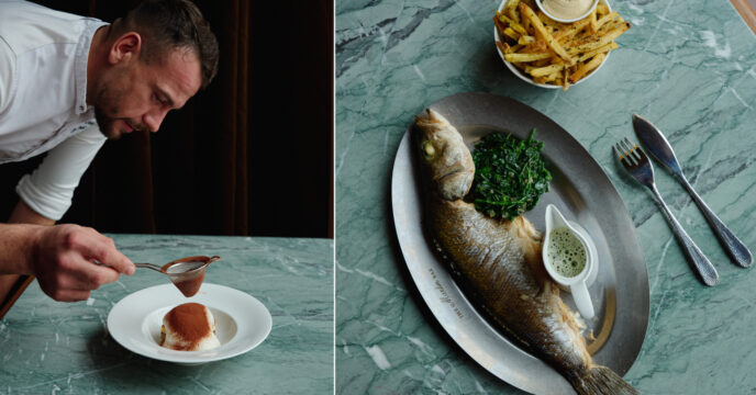 The Marlin Bar chef en visgerecht