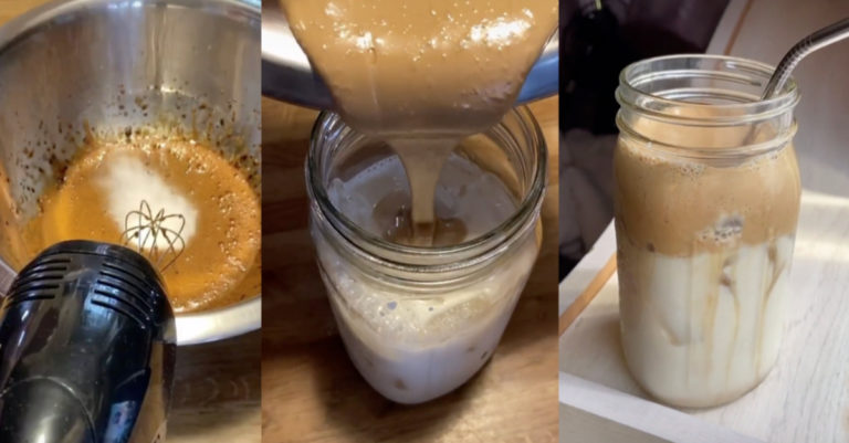 Dansen mag maar hoeft niet, bij deze TikTok koffiehit Dalgona Coffee