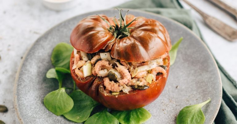 Recept: funky tomaat met garnalen