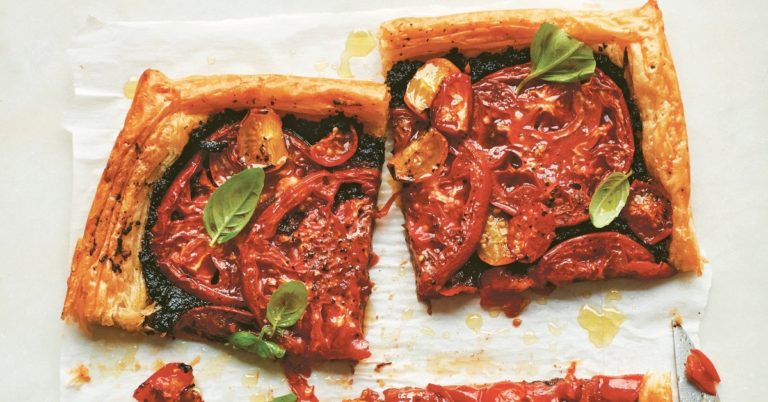 Recept: tomatentaart met tapenade zoals ze die in de Provence eten