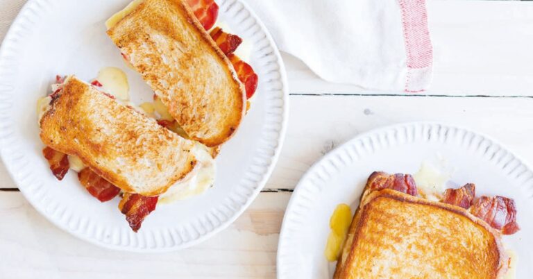 Heerlijk recept voor een tosti met Brie en bacon
