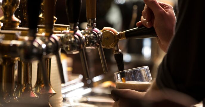 Bier tappen