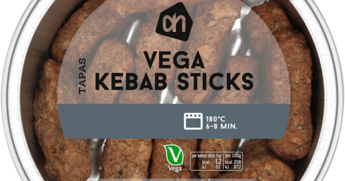 Wanstaltig Product: De Nieuwe Vega Kebab Sticks Van De Albert Heijn ...