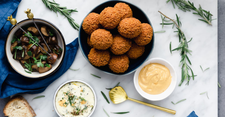 Nieuw: de vegabitterbal van Kwekkeboom