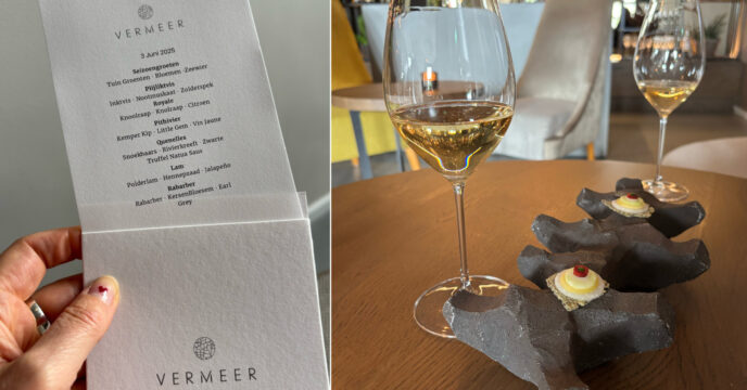 Vermeer menu en amuse