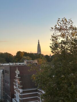 Uitzicht op de Grote Kerk