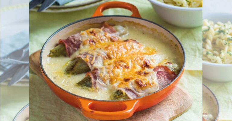 Recept voor de allerlekkerste classic gegratineerde witlof