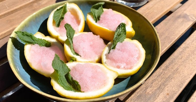Recept: roze wodka slush puppies