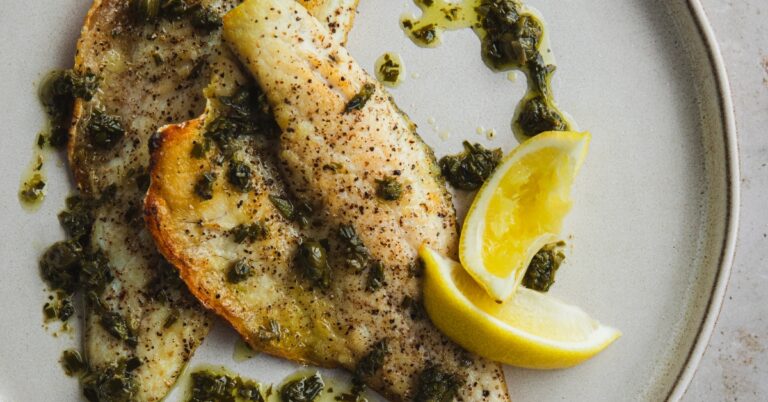 Recept: zeebaars met kappertjesboter