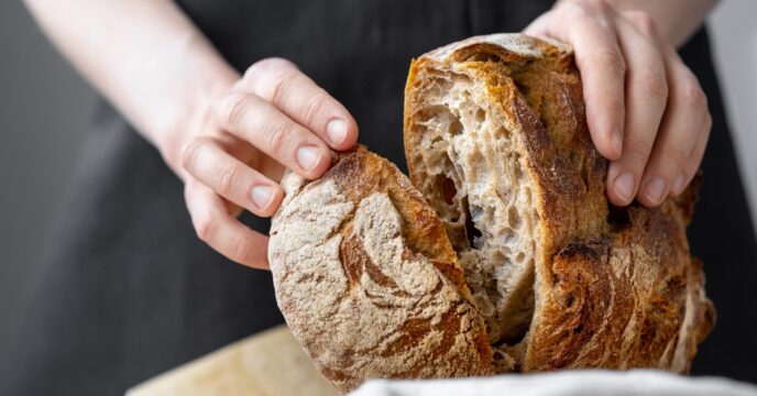 Zuurdesembrood weer knapperig