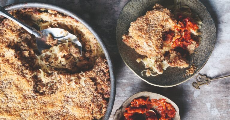 Recept: Zuurkoolpie met Indisch gehakt