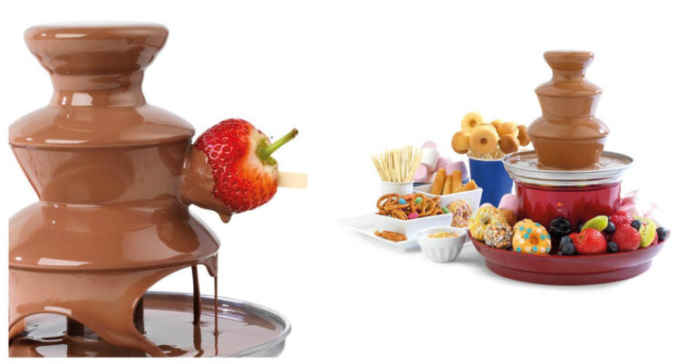 Té lekker: de Action verkoop nu een chocoladefontein (incl. 100 bamboeprikkers)