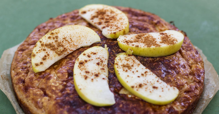 Recept: havermouttaartje uit de Airfryer