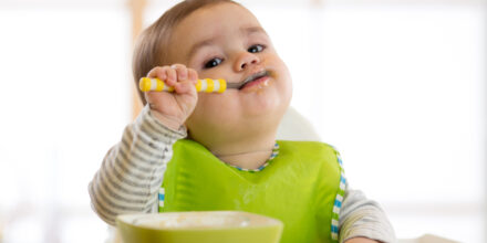 baby voeding eten
