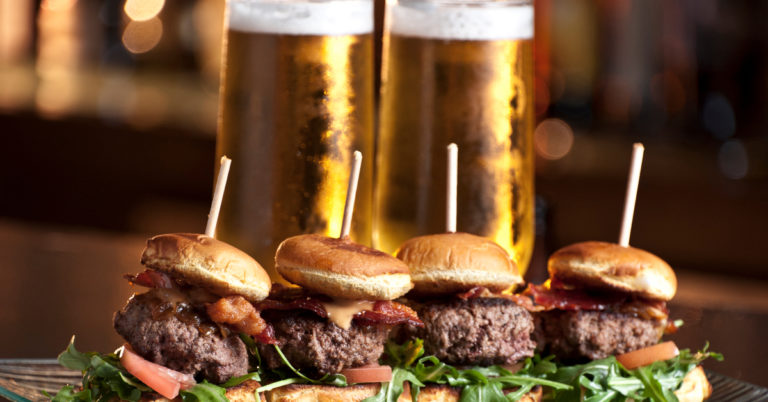 American bar snacks