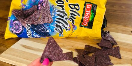 blauwe tortillachips Lidl