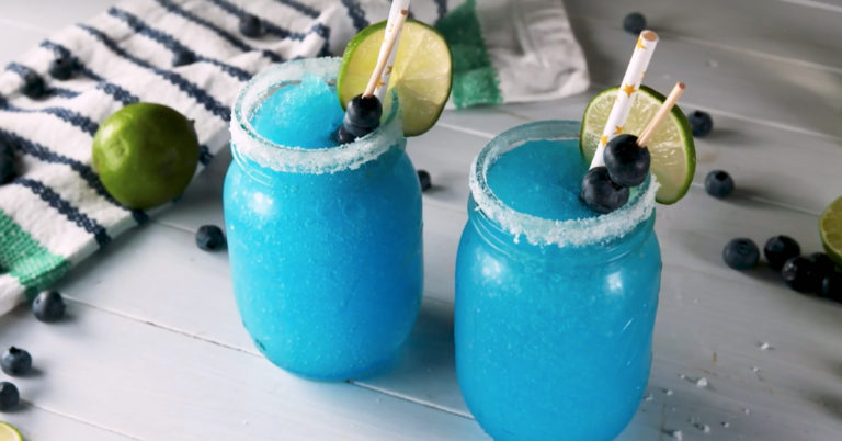 Recept: Blue Frozen Margarita’s