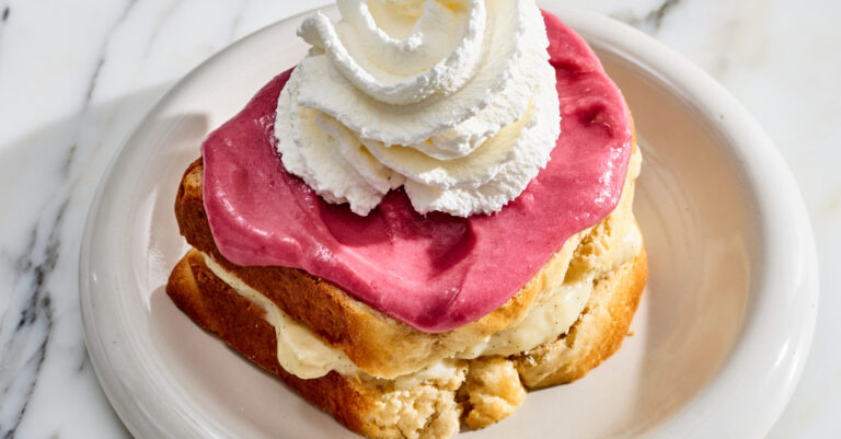 Recept: brioche tompouce