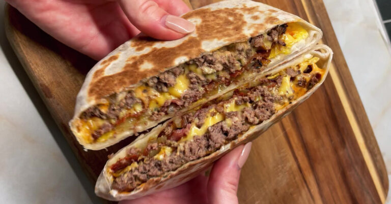 Hit op TikTok: de burger wrap