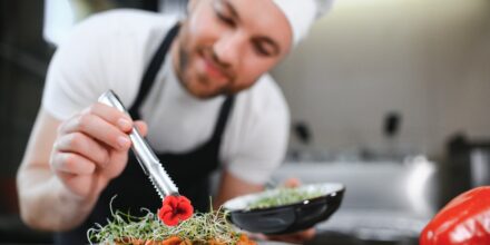 chef bloemetjes gerecht
