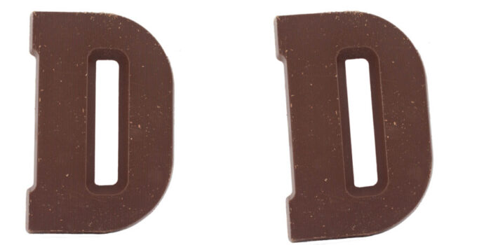 chocoladeletter-D