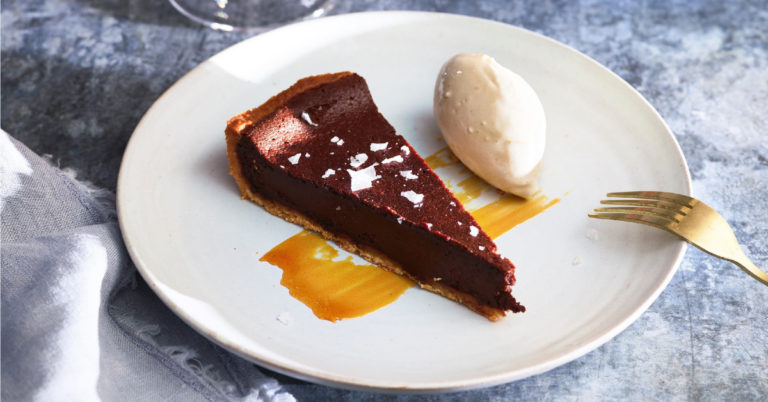 Recept: lauwwarme chocoladetaart
