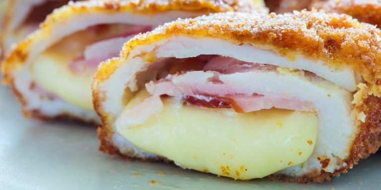 Crispy, creamy chicken cordon bleu