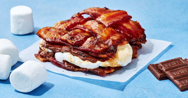 Recept: Bacon-Weave S’mores