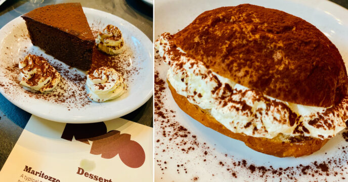 desserts Rosso Pizza bar
