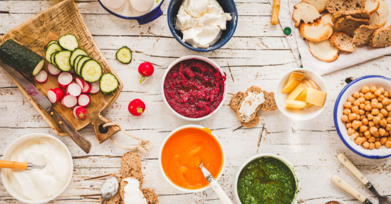 3 x supersnelle dips