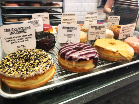 donuts bij the doughnut project in new york