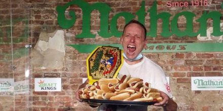 Hotdog wedstrijd