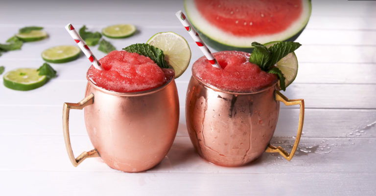 Recept: Frozen Watermelon Mules