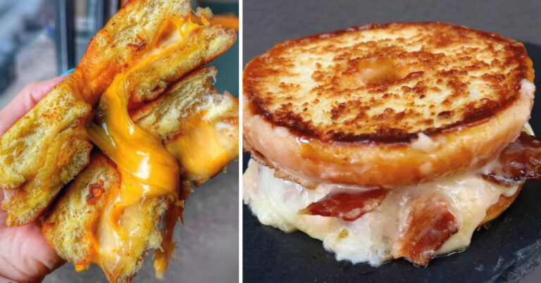 Absurd decadent en krankzinnig lekker: de Grilled Cheese Donut