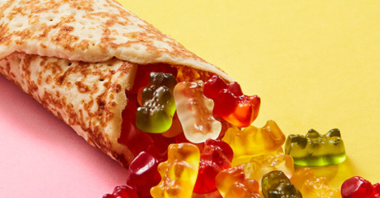 Recept: gummibeertjes crêpe