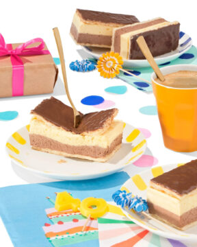 hema bananensplit tompouce schoteltje