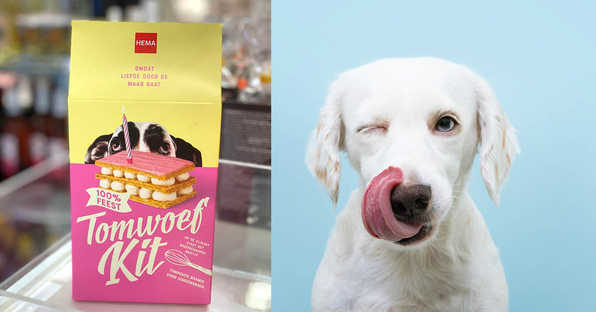 So cute: HEMA is now selling mille-feuille specially for dogs