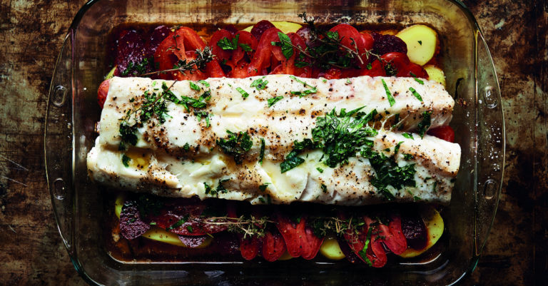 Recept: kabeljauw met chorizo, tomaat en aardappel