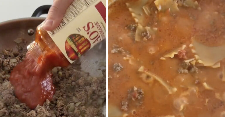 Hit op TikTok: lasagnesoep