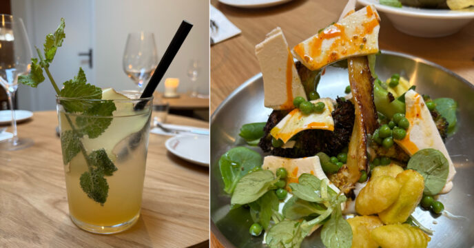 limonade en gnocchi bij Runners Den Haag