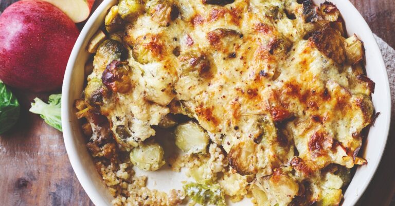 Recept voor een ovenschotel met kipgehakt