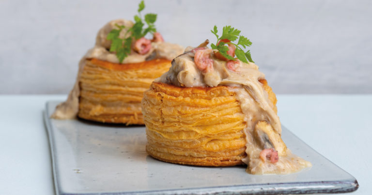 Recept: pasteitje met kippenragout