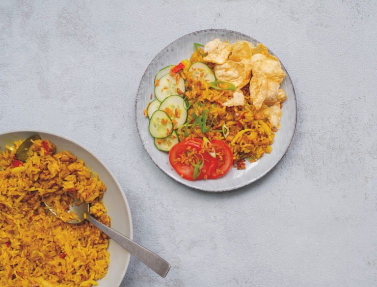 Nasi en Jopen Gerstebier: de ultieme match