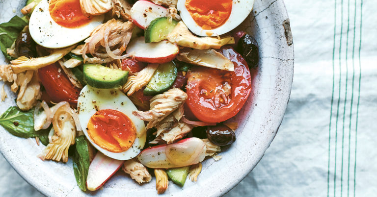 Zo maak je een klassieke salade niçoise